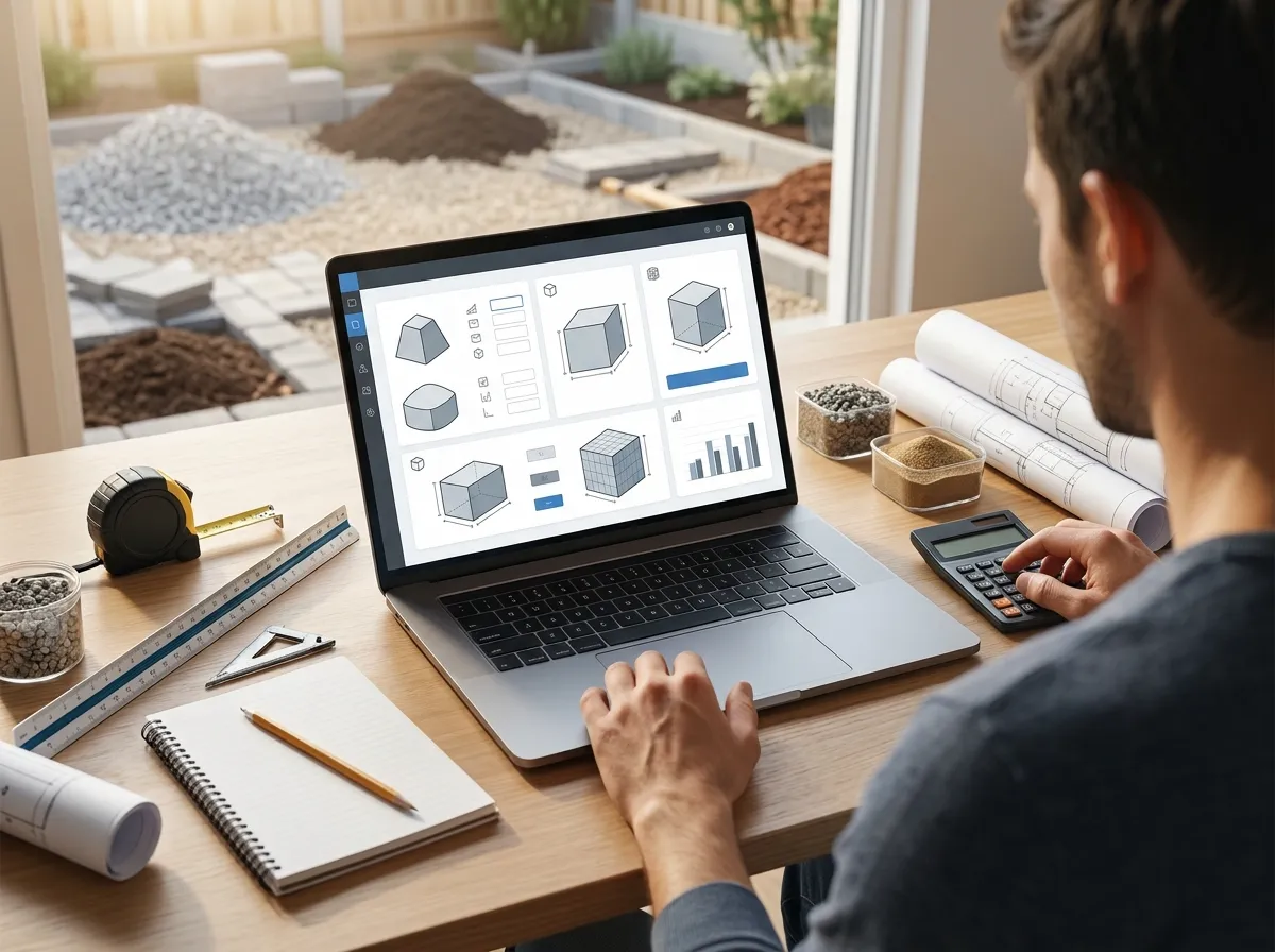 How This Tool Calculates Cubic Yards illustration