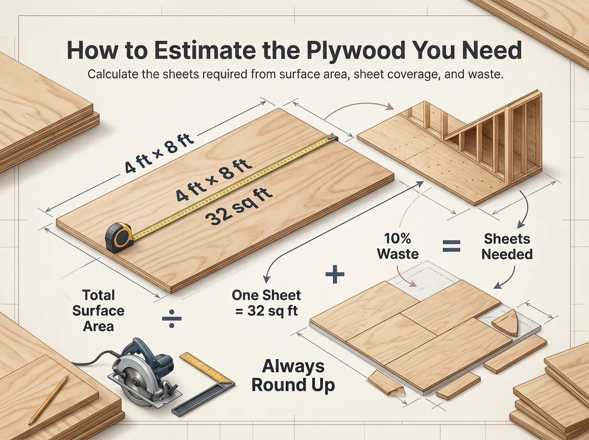 How to Estimate the Plywood You Need