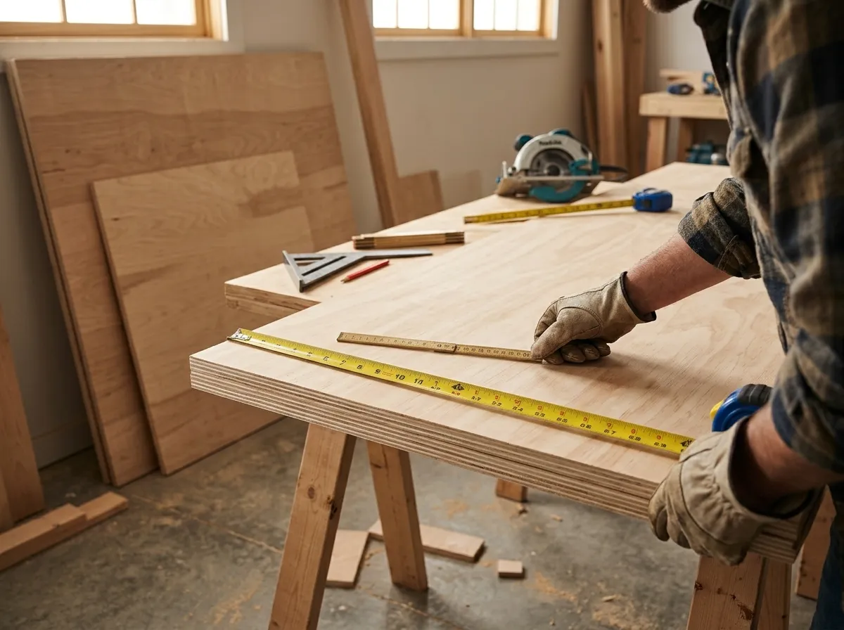 Plywood Sheet Coverage and Measurements