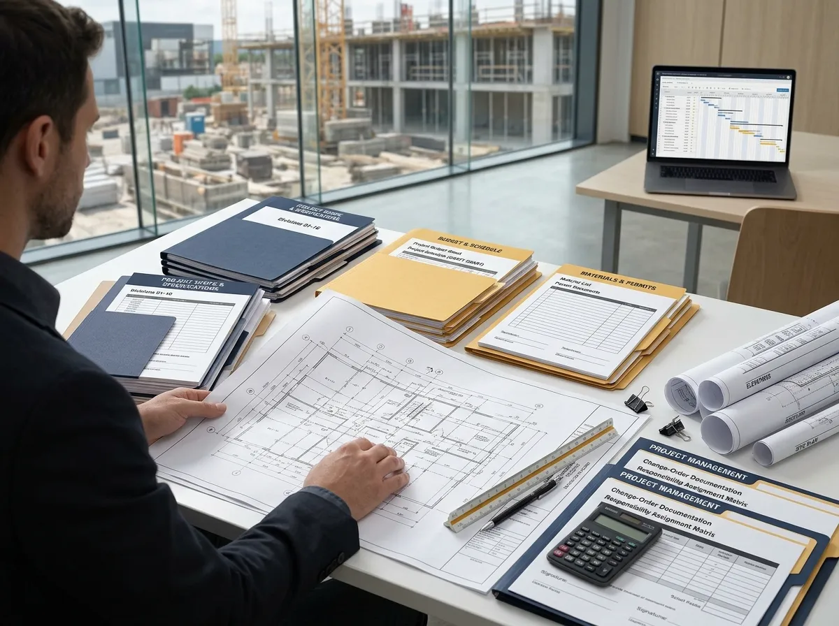 Document the Construction Plan