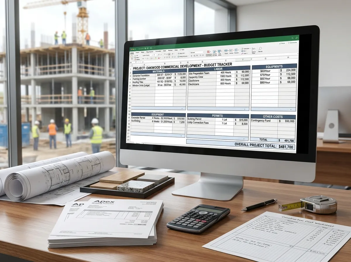 Example Construction Budget Breakdown