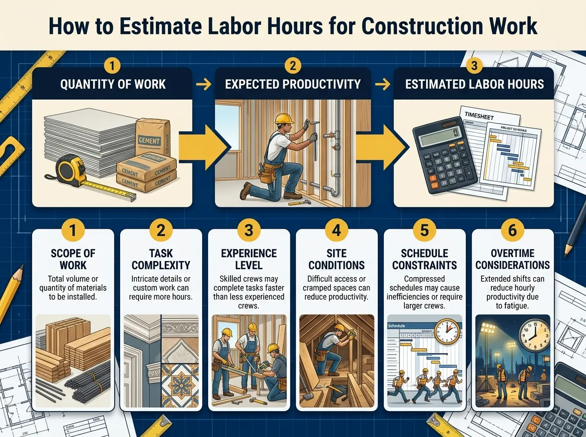 How to Estimate Labor Hours for Construction Work