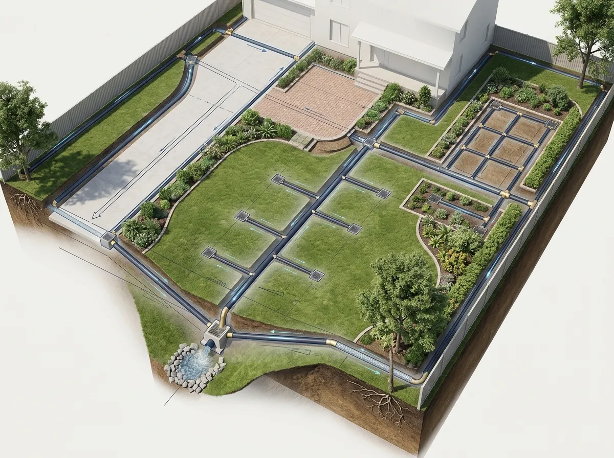 Drainage Layout Patterns