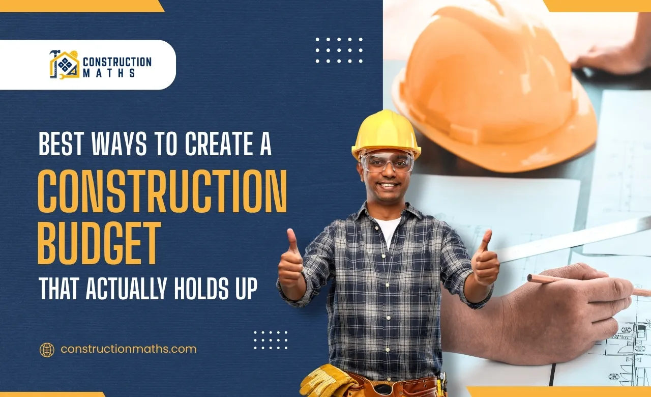 How to Create a Construction Budget That Actually Holds Up